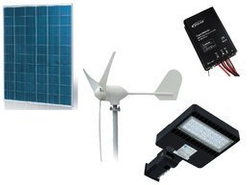 Zestaw zasilania hybrydowego #7N | OPRAWA LED 40W | PANEL FOTOWOLTAICZNY | Turbina wiatrowa