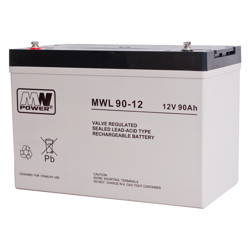 Akumulator AGM MW POWER | MWL 90-12 12V / 90Ah