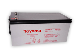 Akumulator żelowy Toyama NPG 240-12 12V 252Ah M8