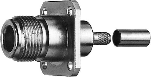 N gniazdo kołnierzowe zagniatane na RG-213/U