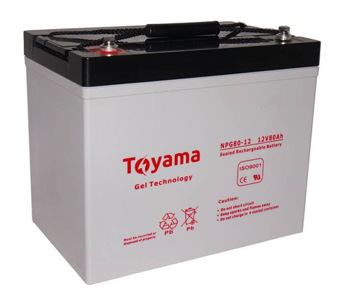 Akumulator żelowy Toyama NPG 80-12 12V 82Ah M6