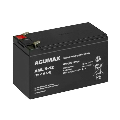 Akumulator AGM Acumax | AML 9-12 12V / 9Ah