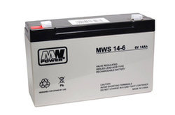 Akumulator AGM MW POWER | MWS 14-6 6V / 14Ah