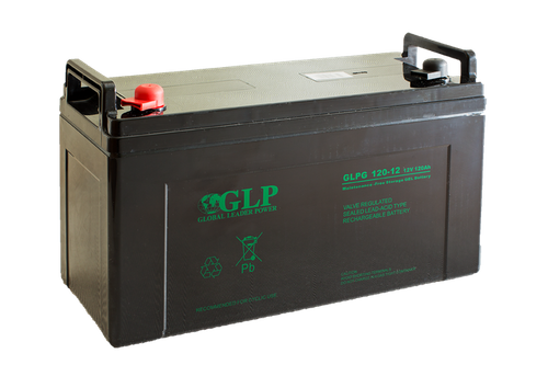 Akumulator GEL VRLA GLPG 120-12 | 12V 120Ah gwint M8
