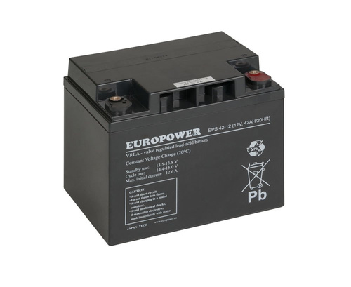 Akumulator AGM Europower | EPL 42-12 12V / 42Ah