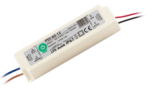 Zasilacz LED PSV-60-12 | 12V 5A 60W IP67