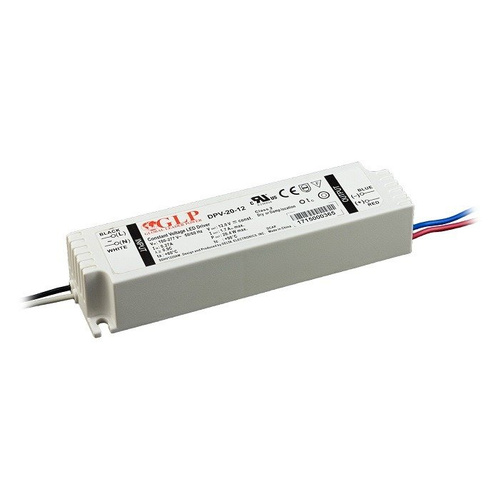 Zasilacz LED DPV-20-24 | 24V 0.85A 20W IP54 