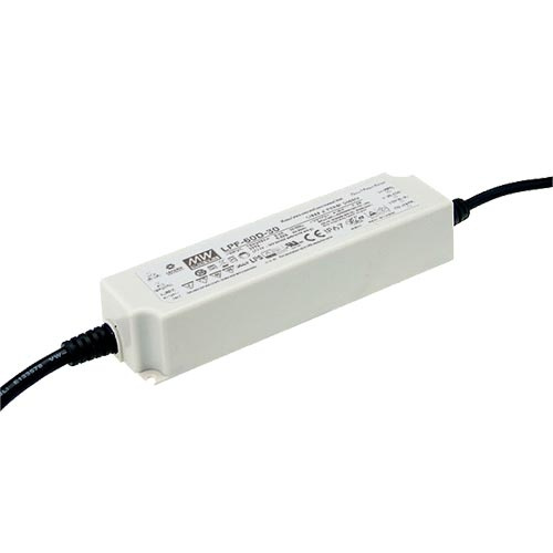 Zasilacz Mean Well LPF-60D-15 | 60W 15V 4A IP30 1~10VDC PWM