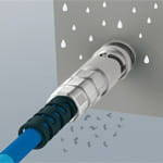 BNC 75 ohm, wtyk zagniatany studyjny seri " EasyGrip" na kabel typu RG179