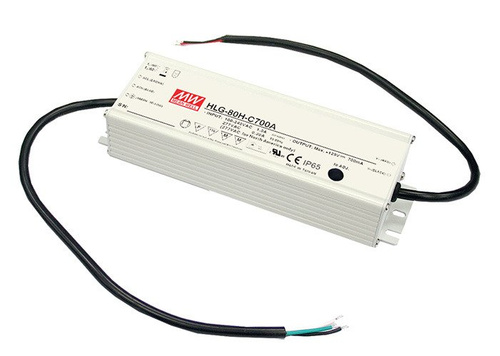 Zasilacz Mean Well HLG-80H-12B | 60W 12V 5A | IP67 1~10VDC PWM