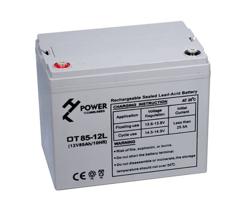 Akumulator żelowy GEL Deep Cycle HT POWER OT85-12L 12V 85Ah M6