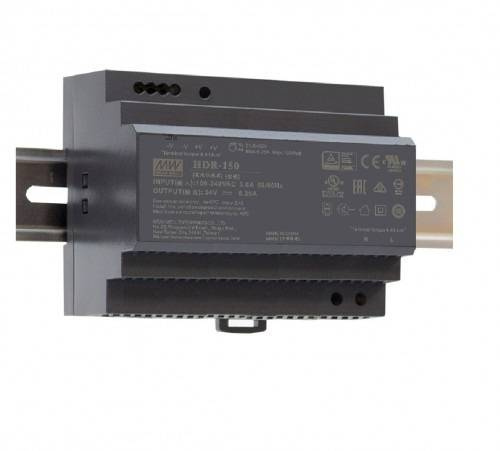 HDR-150-24 zasilacz na szynę DIN 150W 24V 6.25A Mean Well