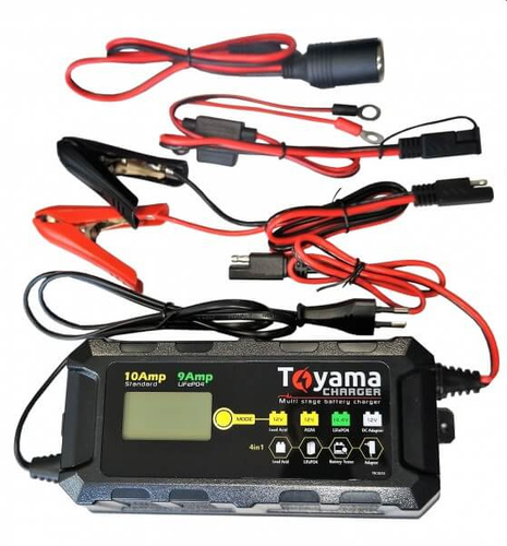 Ładowarka Toyama TBC 10A 12V | 9A 14.4V