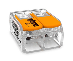 Szybkozłączka Wago Compact 2x0.5-6mm 2-przewodowa