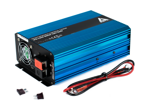 Przetwornica napięcia SINUS 12VDC/230VAC 1200W