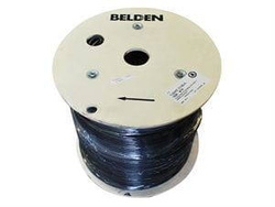 H155 PVC, kabel koncentryczny 6GHz, izolacja PVC w kolorze szarym, cięty na metry