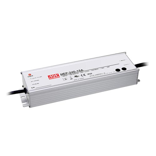 Zasilacz Mean Well HEP-240-15A | 225W 15V 15A IP65