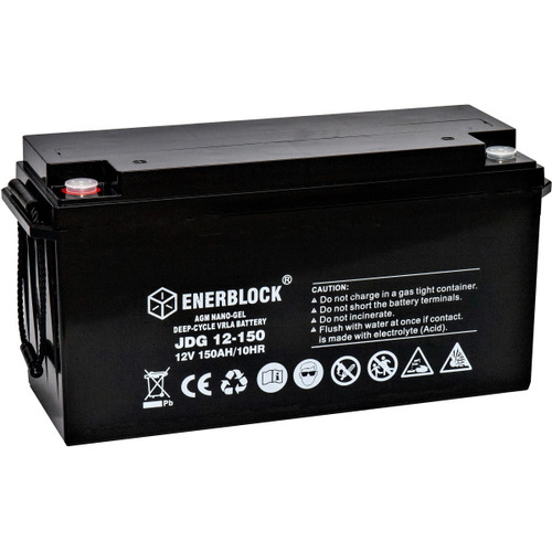 Akumulator Hybrid AGM-GEL Enerblock JDG12-150 12V 150Ah M8