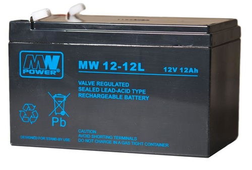 Akumulator AGM MW POWER | MW 12-12 12V / 12Ah