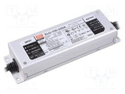 Zasilacz LED Mean Well ELG-100-24DA-3Y | 96W 24V 4A IP67 | DALI