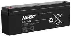 Akumulator NERBO NB 2.3-12 2.3Ah 12V