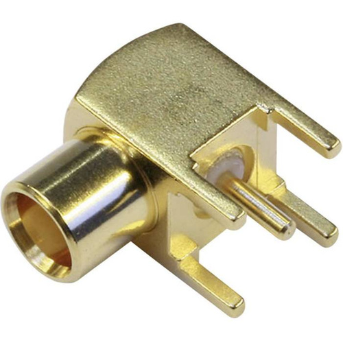 MCX gniazdo kątowe do płytki PCB