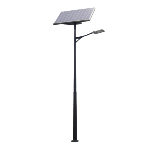 Gotowy zestaw #21N | LAMPA SOLARNA LED 25W | SŁUP 5M | PANEL FOTOWOLTAICZNY