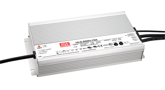Zasilacz Mean Well HLG-600H-36 | 600W 36V 16.7A IP67